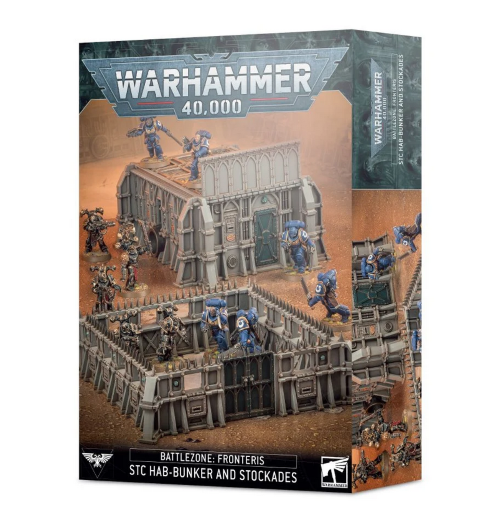 Warhammer 40,000: Battlezone Fronteris - STC Hab-Bunker And Stockades