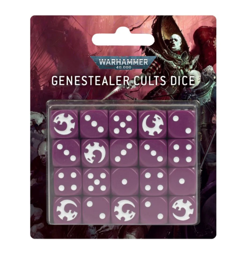 Warhammer 40,000: Genestealer Cults - Dice Set