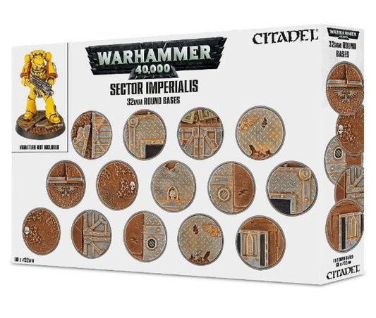 Warhammer 40,000: Sector Imperialis - 32MM Round Bases