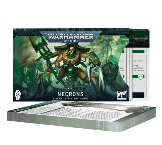 Warhammer 40,000: Necrons - Index Cards