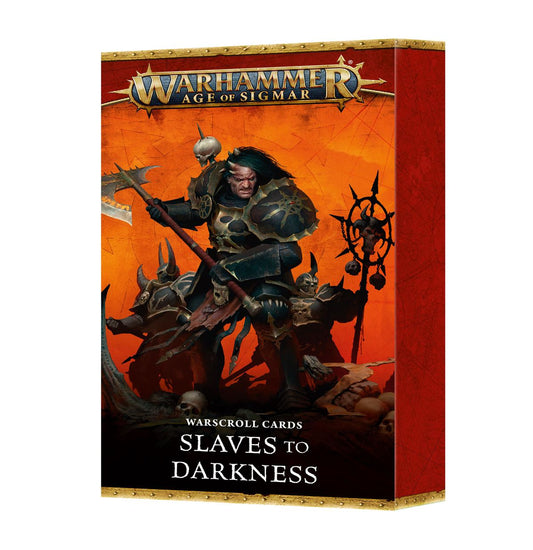 Warhammer Age Of Sigmar: Slaves To Darkness - Warscroll Cards
