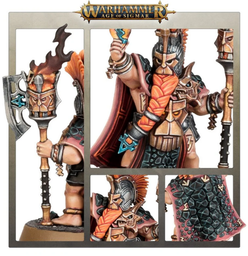 Warhammer Age Of Sigmar: Fyreslayers - Auric Flamekeeper