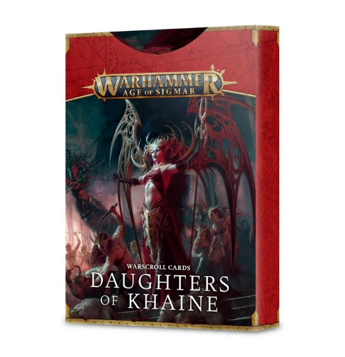Warhammer Age Of Sigmar: Daughters Of Khaine - Warscroll Cards
