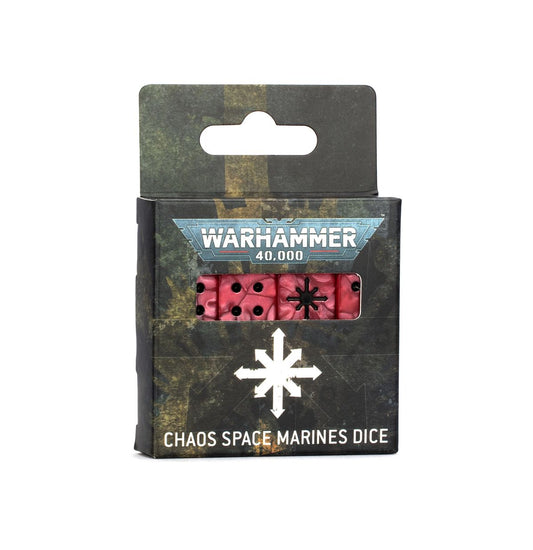 Warhammer 40,000: Chaos Space Marines - Dice Set