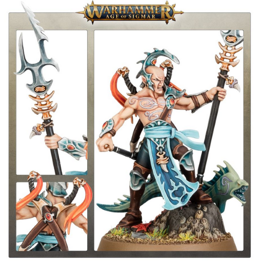Warhammer Age Of Sigmar: Idoneth Deepkin - Akhelian Thrallmaster
