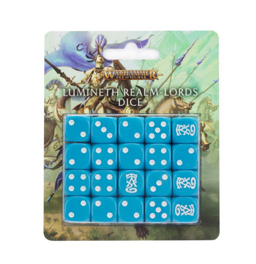 Warhammer Age Of Sigmar: Lumineth Realm-Lords - Dice Set