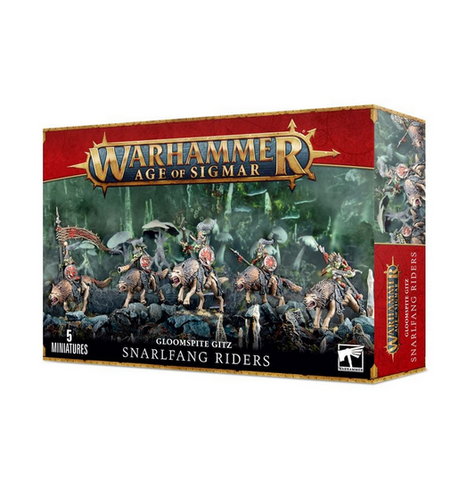Warhammer Age Of Sigmar: Gloomspite Gitz – Snarlfang Riders