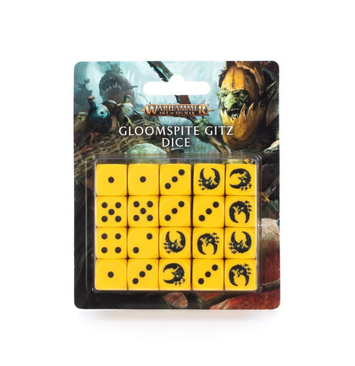 Warhammer Age Of Sigmar: Dawnbringers - Gloomspite Gitz Dice Set
