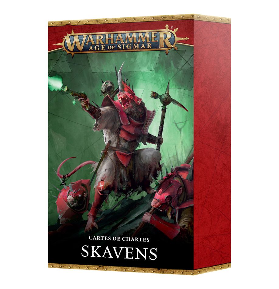 Warhammer Age Of Sigmar: Skaven - Warscroll Cards (Français)