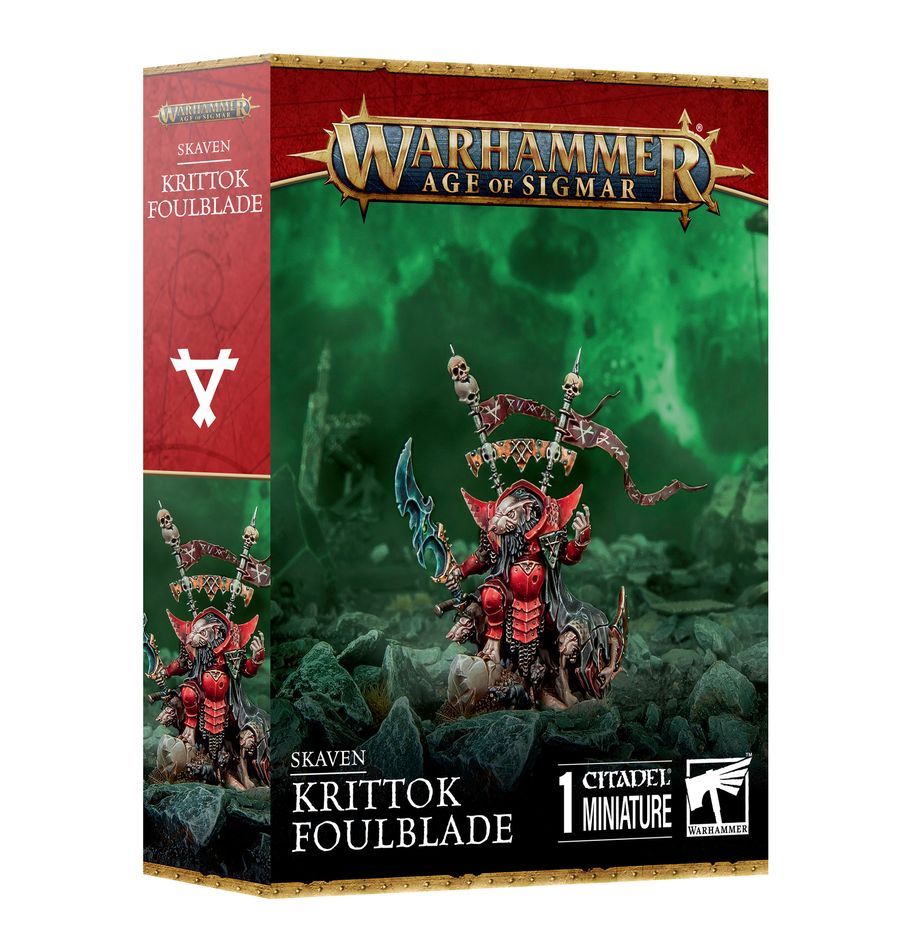 Warhammer Age Of Sigmar: Skaven - Krittok Foulblade