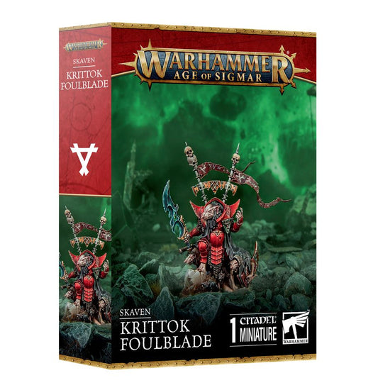 Warhammer Age Of Sigmar: Skaven - Krittok Foulblade