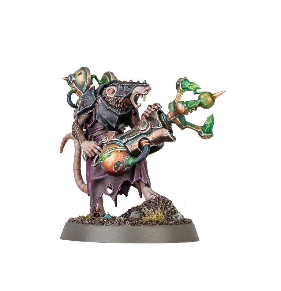 Warhammer Age Of Sigmar: Skaven - Warlock Galvaneer