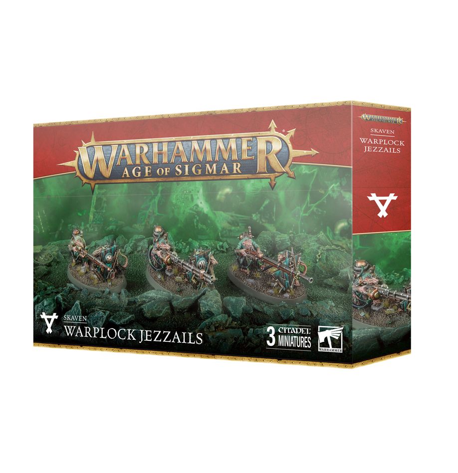 Warhammer Age Of Sigmar: Skaven - Warplock Jezzails