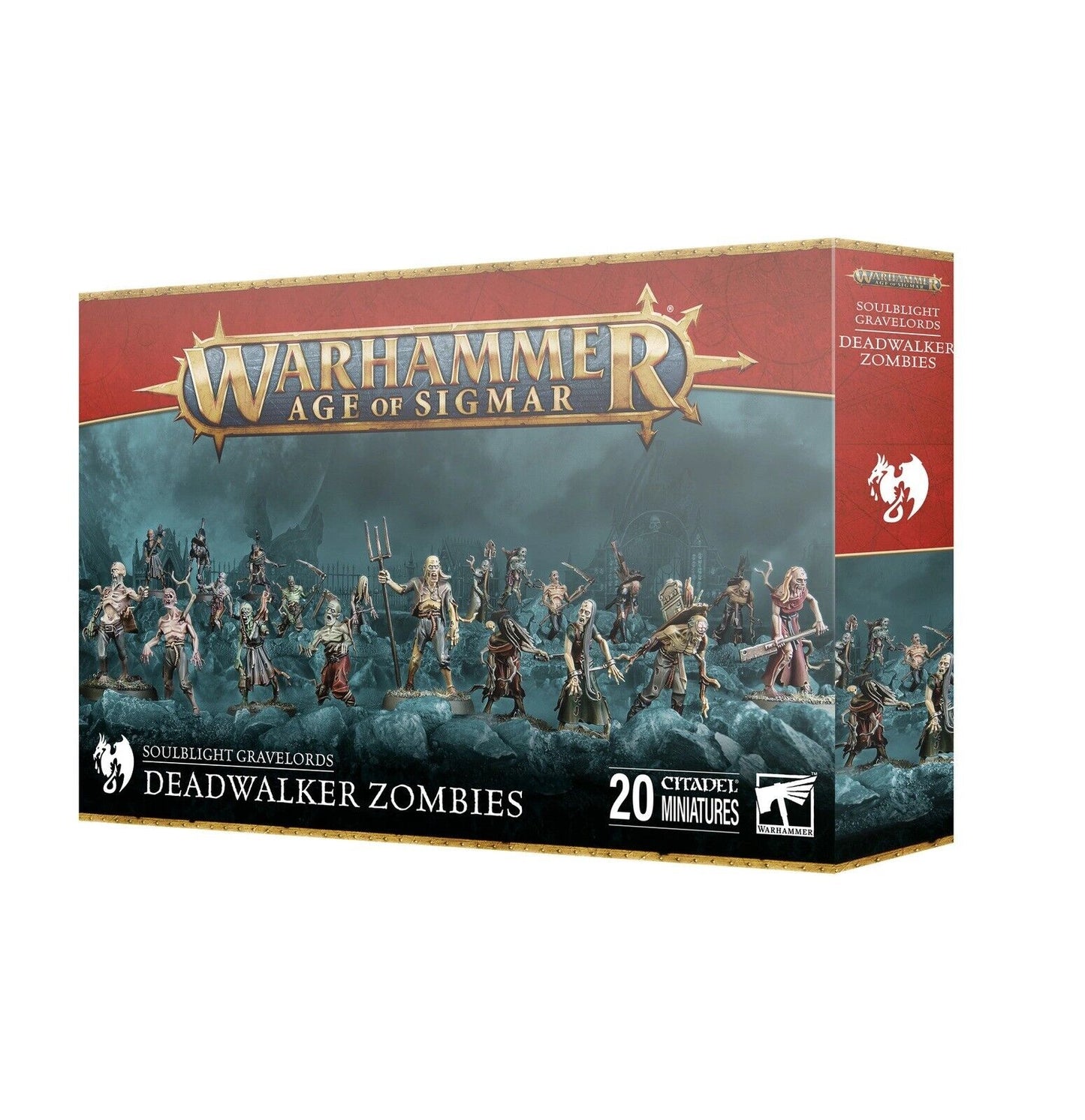 Warhammer Age Of Sigmar: Soulblight Gravelords - Deadwalker Zombies