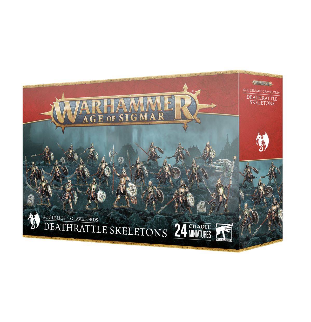Warhammer Age Of Sigmar: Soulblight Gravelords - Deathrattle Skeletons