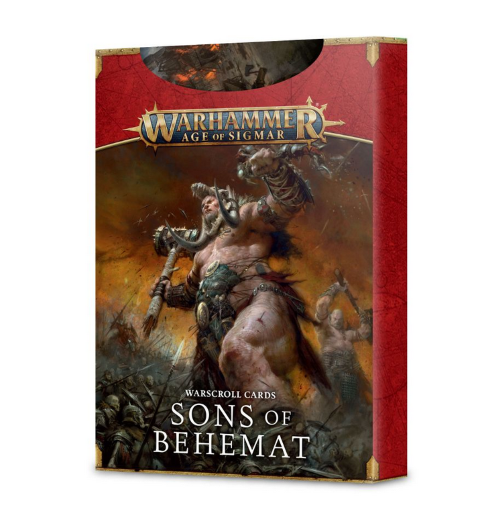Warhammer Age Of Sigmar: Sons Of Behemat - Warscroll Cards