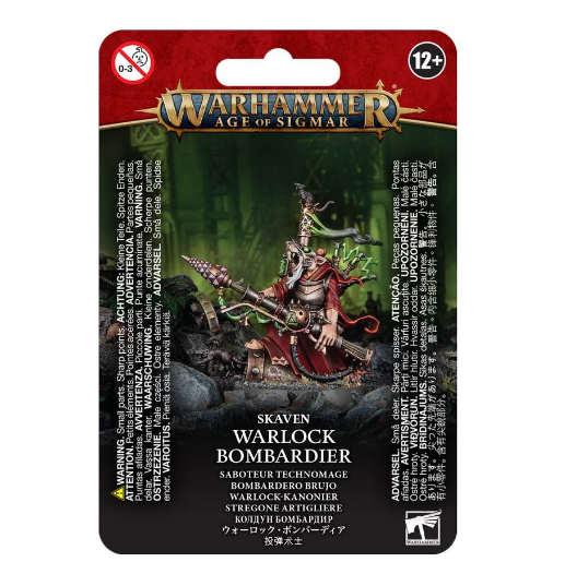 Warhammer Age Of Sigmar: Skaven - Warlock Bombardier