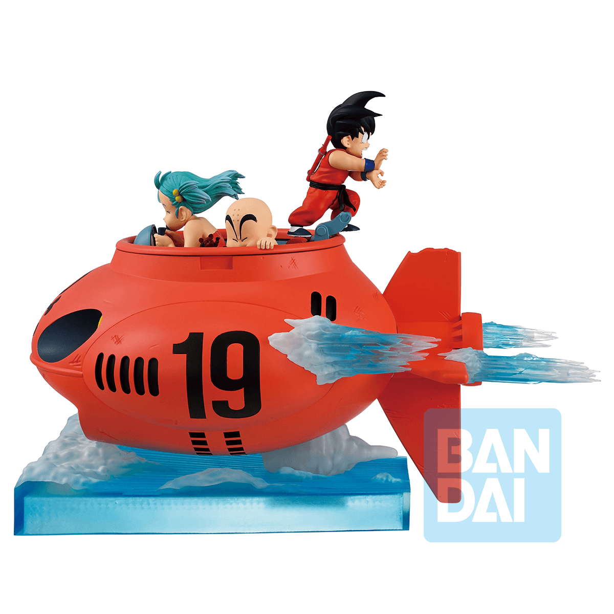 Son Goku & Bulma & Krillin (Vs Red Ribbon Army) "Dragonball" Figure