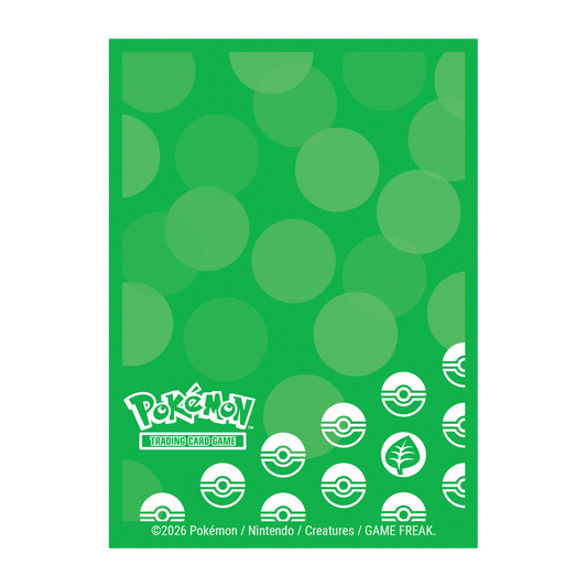Pokémon: Ultra Pro Sleeves 65 Count - Grass Type Energy