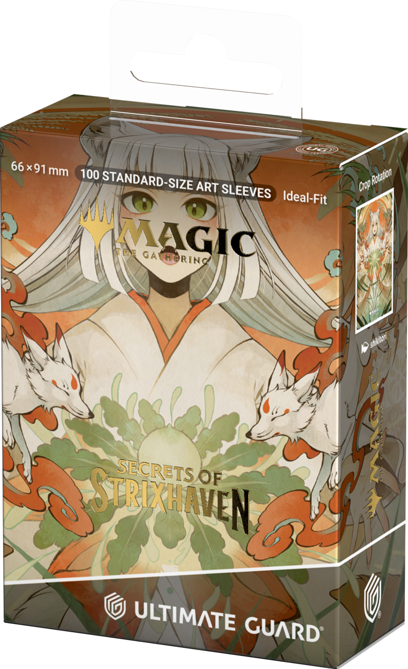Ultimate Guard MTG Secrets Of Strixhaven: Sleeves – Green Rare