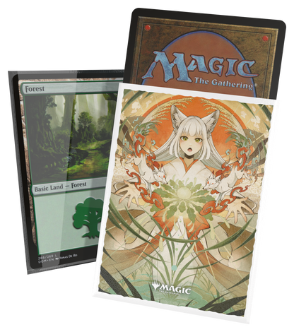 Ultimate Guard MTG Secrets Of Strixhaven: Sleeves – Green Rare