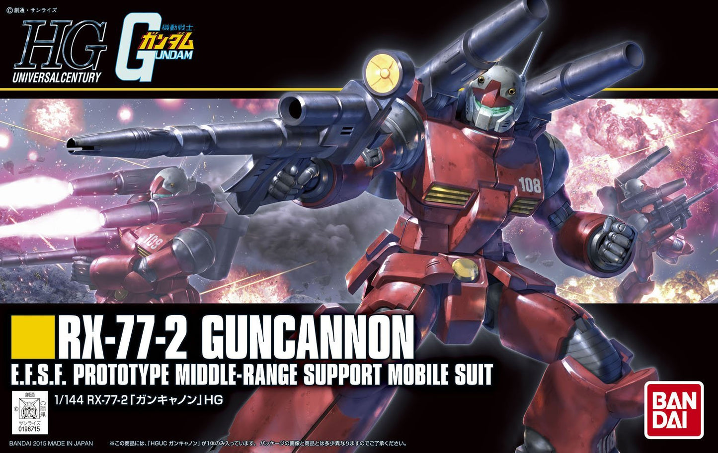 HGUC 1/144 RX-77-2 Guncannon