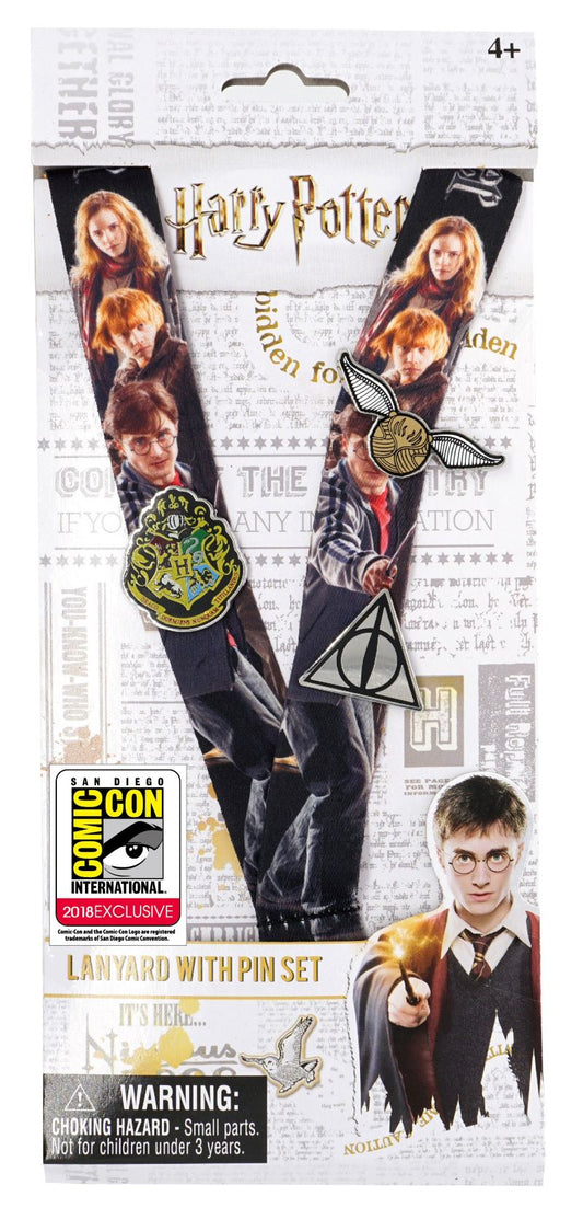 Harry Potter Lanyard With Pin Set 2018 SDCC Exclusive