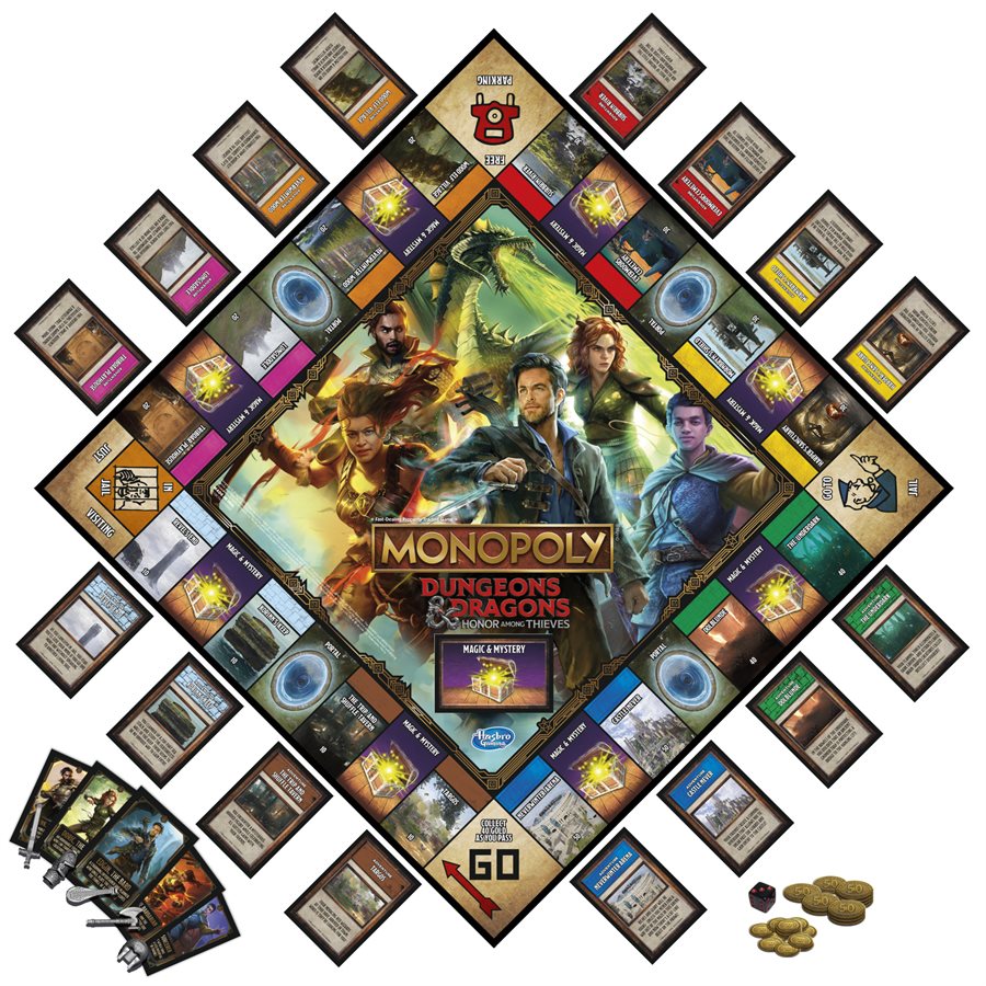 Monopoly: Dungeons & Dragons Honor Among Thieves