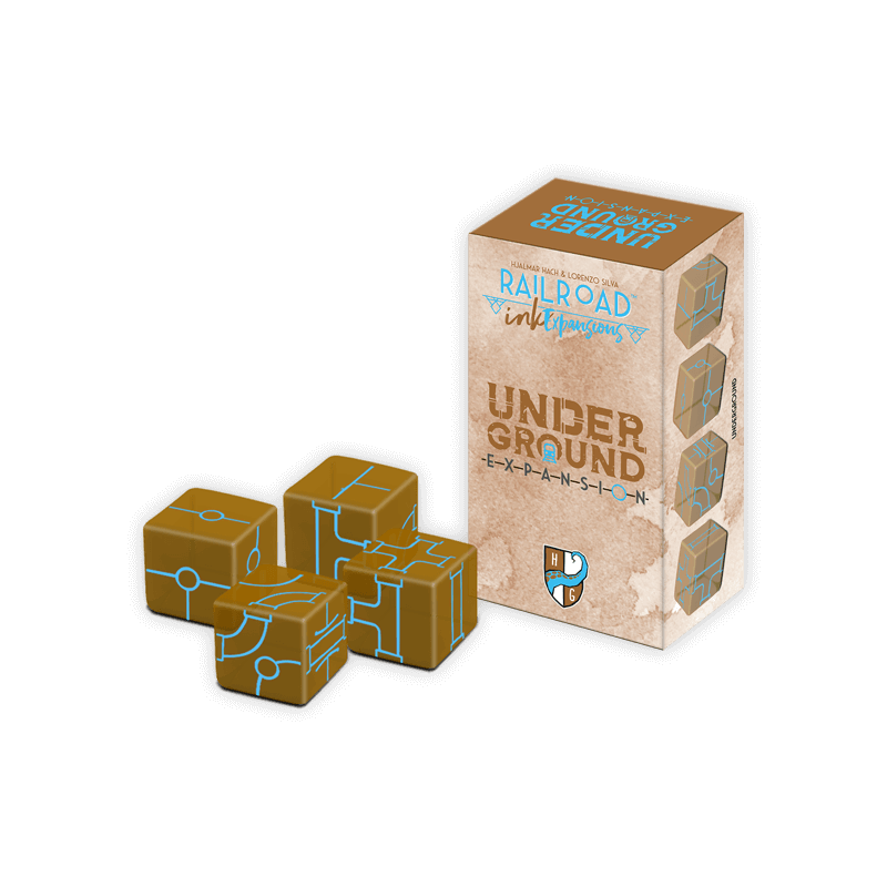 Railroad Ink: Underground Expansion