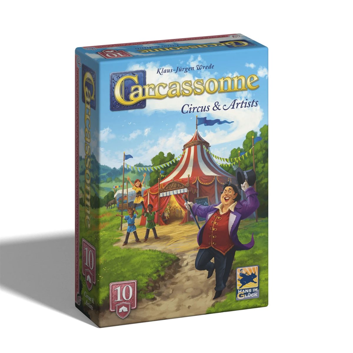 Carcassonne: Expansion 10 Refresh - Circus & Artists