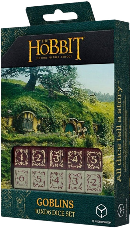 Hobbit: TCG 10x D6 - Goblins