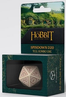 Hobbit: TCG Spindown D20 Jumbo Die - Terra