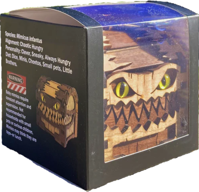 Mimic Dice Chest: Maple