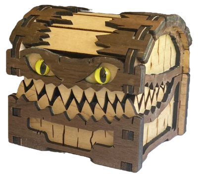 Mimic Dice Chest: Maple