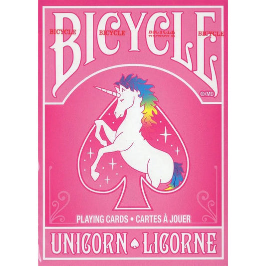 Bicycle Playing Cards: Unicorn Pink