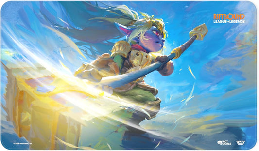 Riftbound: Playmat - Unleashed Poppy, Keeper Of The Hammer