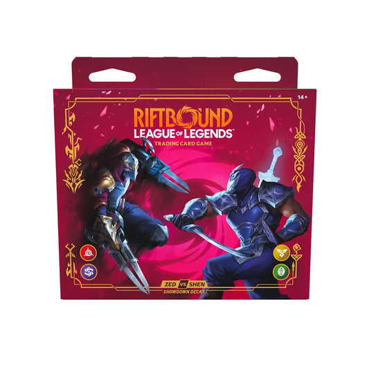 League Of Legends Riftbound: Vendetta Champion Deck Zed Vs Shen [PREORDER]
