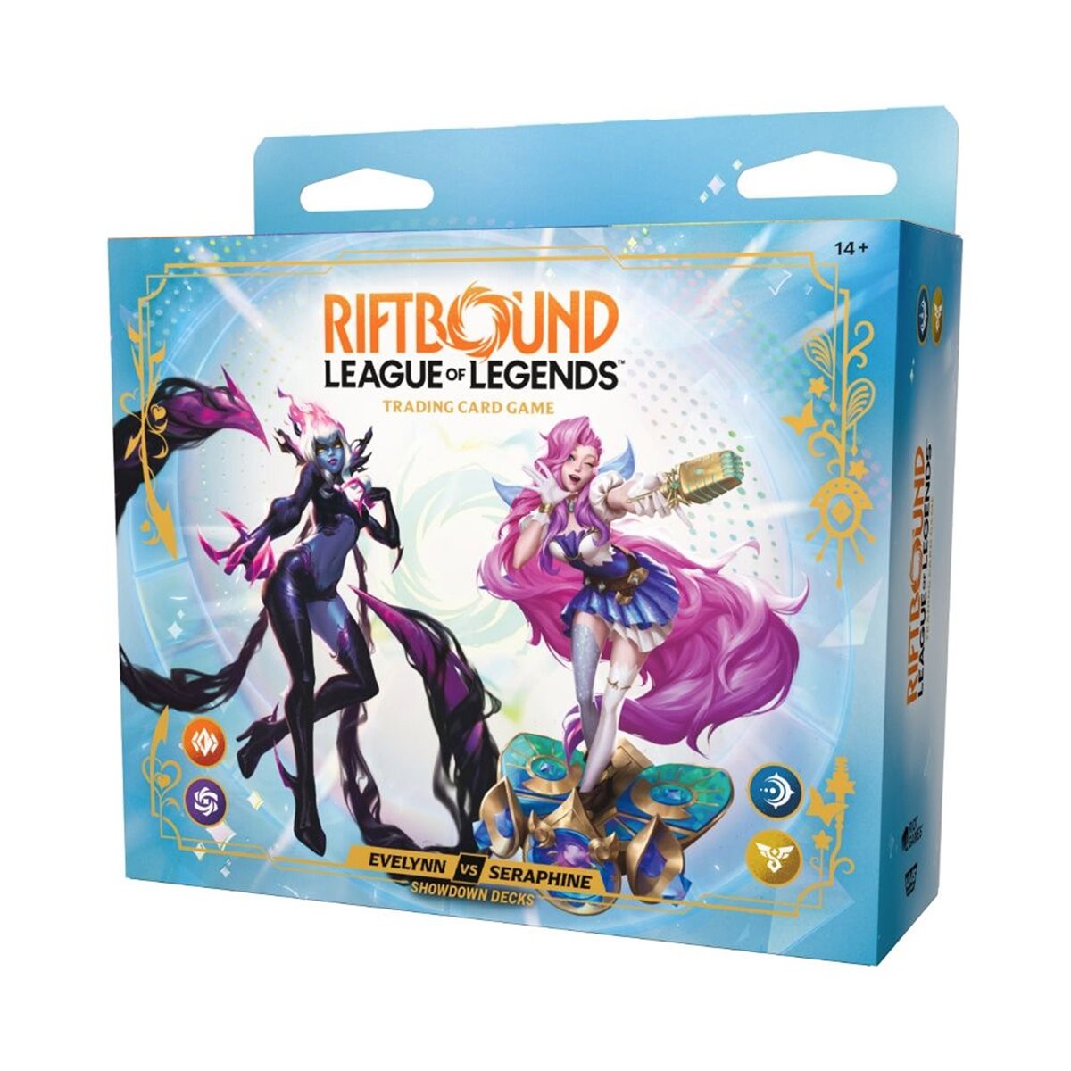 League Of Legends Riftbound: Radiance Showdown Deck Evelynn vs Seraphine  [PREORDER]