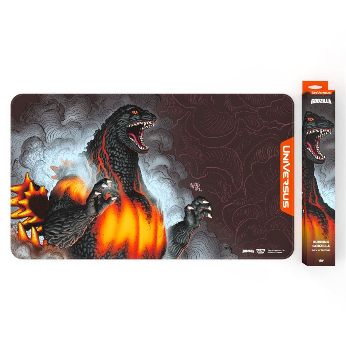 Godzilla: Reign of Kaiju Playmat - Burning Godzilla