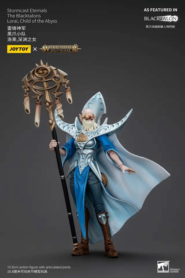 JOYTOY: Warhammer - Stormcast Eternals The Blacktalons Lorai, Child Of The Abyss