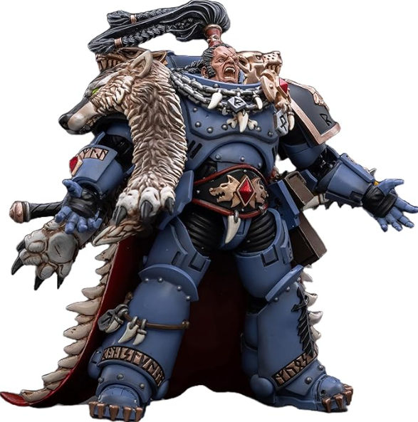 JOYTOY: Warhammer 40,000: Space Wolves - Ragnar Blackmane