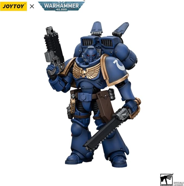 JOYTOY: Warhammer 40,000: Ultramarines - Jump Pack Intercessors - Intercessor 2