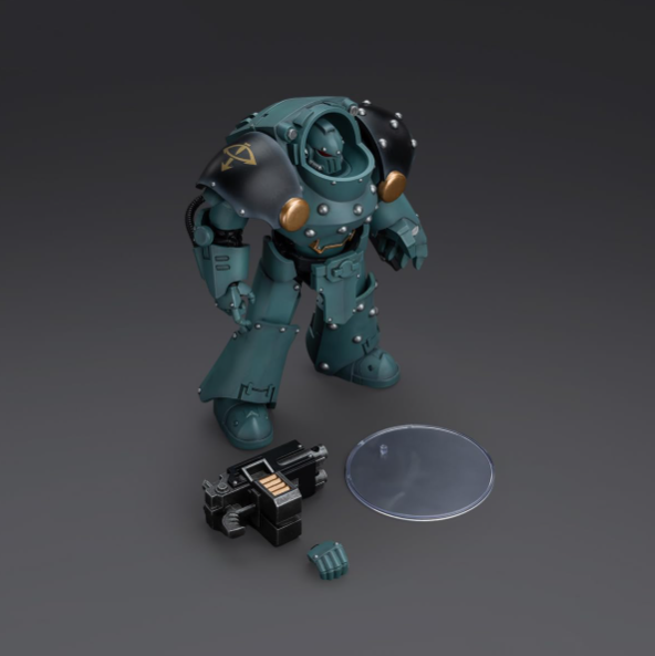 JOYTOY: Warhammer - The Horus Heresy Sons Of Horus Tartaros Terminator Squad Terminator WIth Combi-bolter And Chainfist