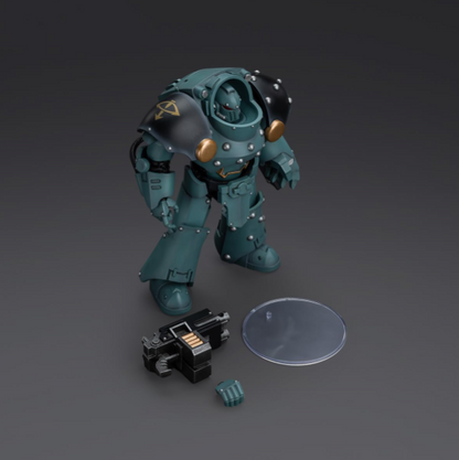 JOYTOY: Warhammer - The Horus Heresy Sons Of Horus Tartaros Terminator Squad Terminator WIth Combi-bolter And Chainfist