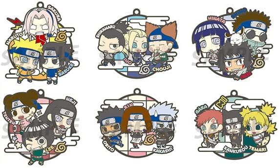 Naruto: Rubber Mascot Badicore Three-Man Cell Blind Box