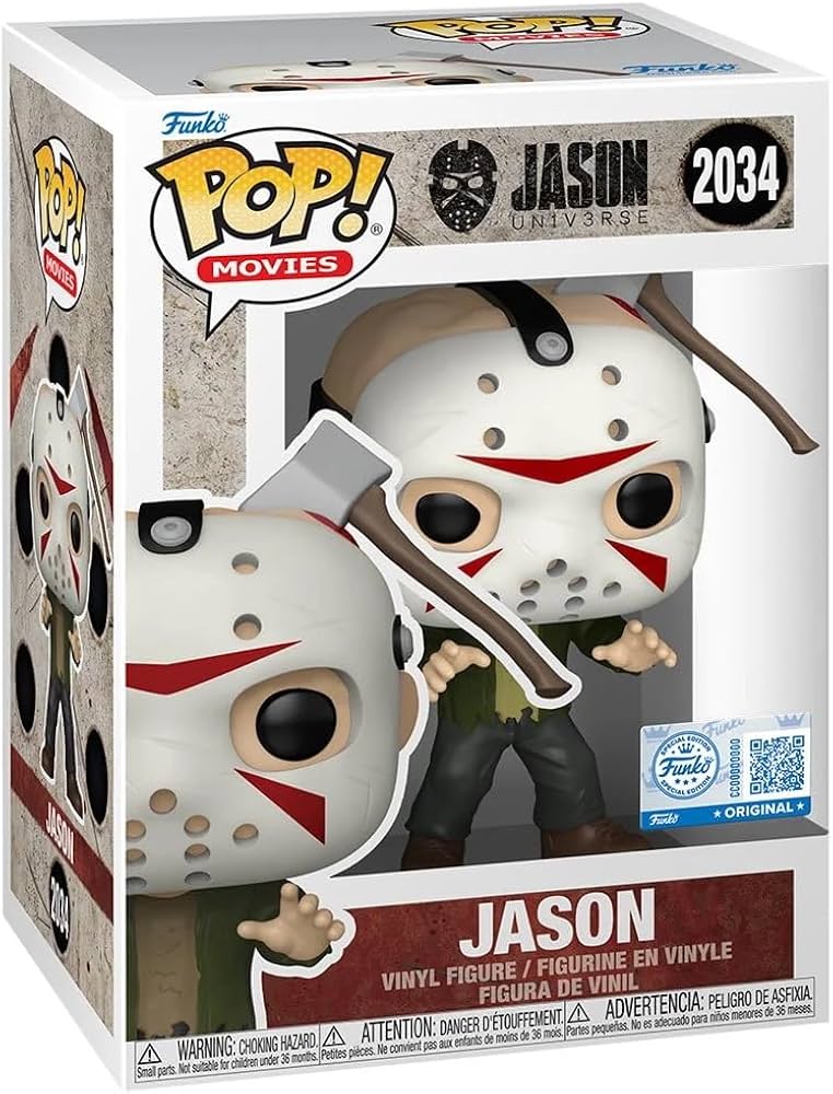Pop Movies: Jason Universe - Jason Voorhees With Axe Face