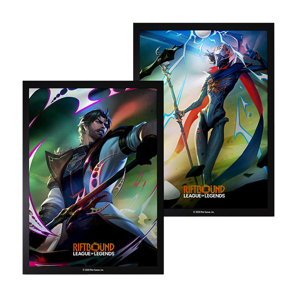 League Of Legends Riftbound: Vendetta Sleeves 100 Count - Jayce Vs Viktor