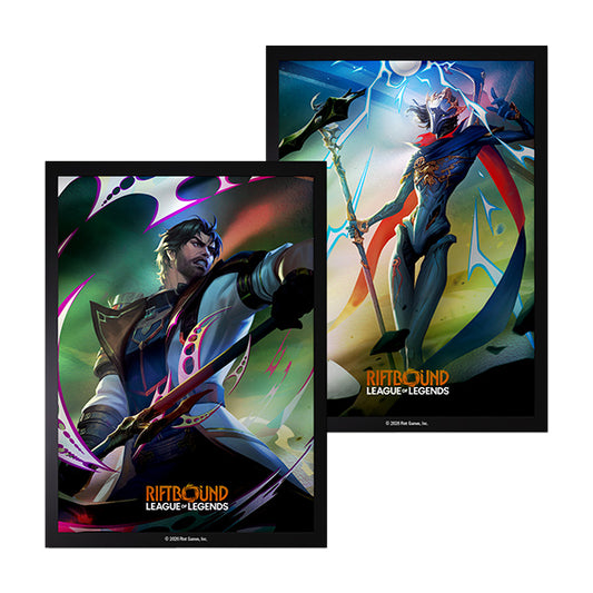 League Of Legends Riftbound: Vendetta Sleeves 100 Count - Jayce Vs Viktor