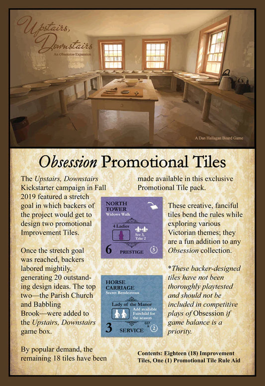 Obsession: Promotional Tiles Expansion