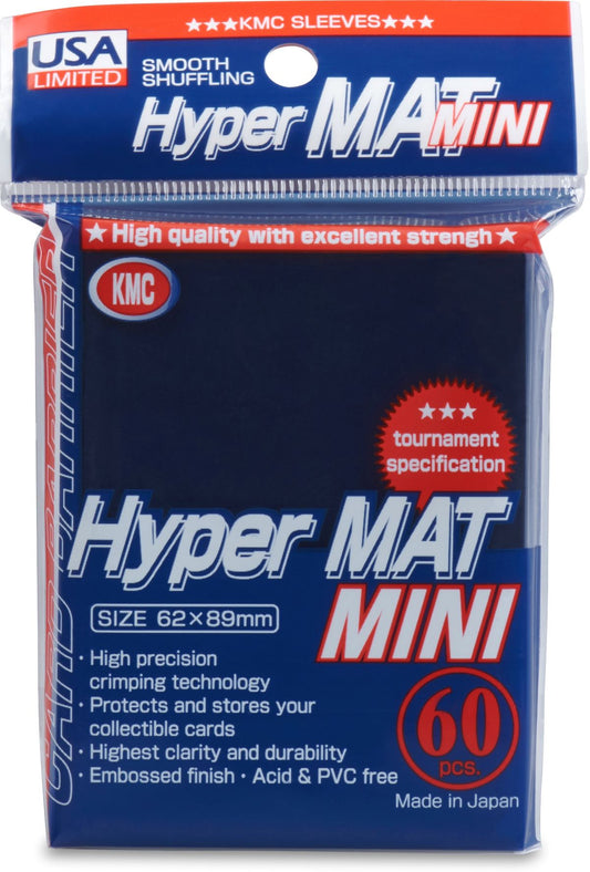 KMC: Hyper Matte Mini 60 Count - Blue